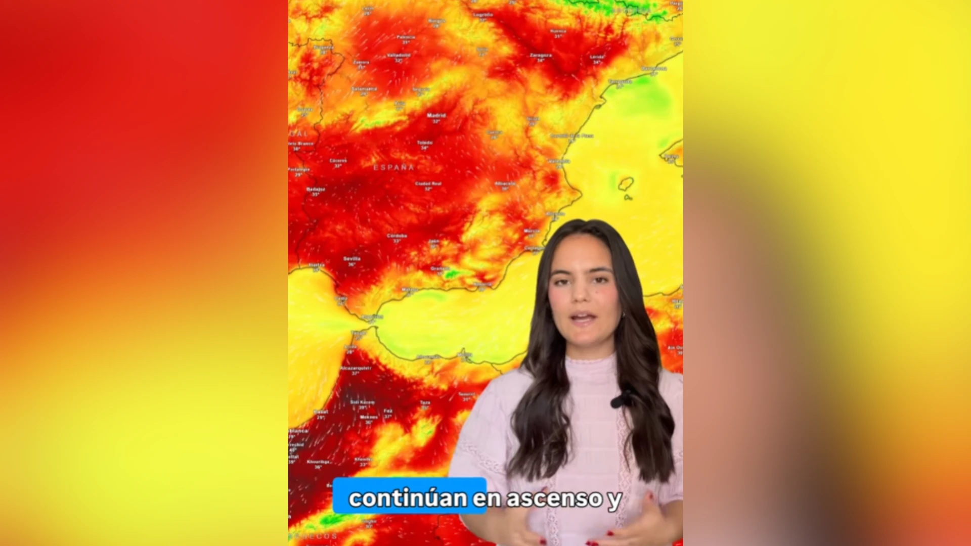 Andrea Danta, experta meteoróloga: 