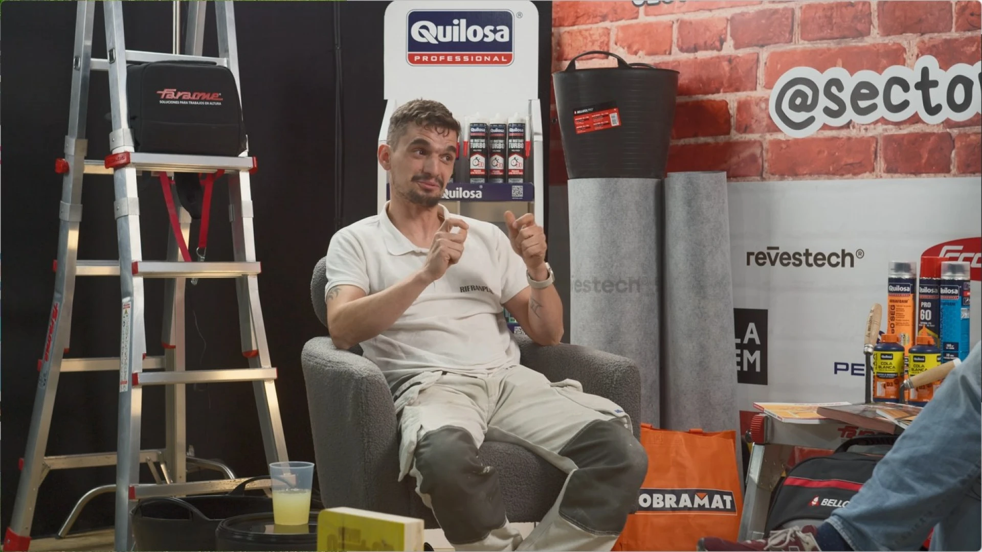 Luis Miguel, instalador de pladur: 