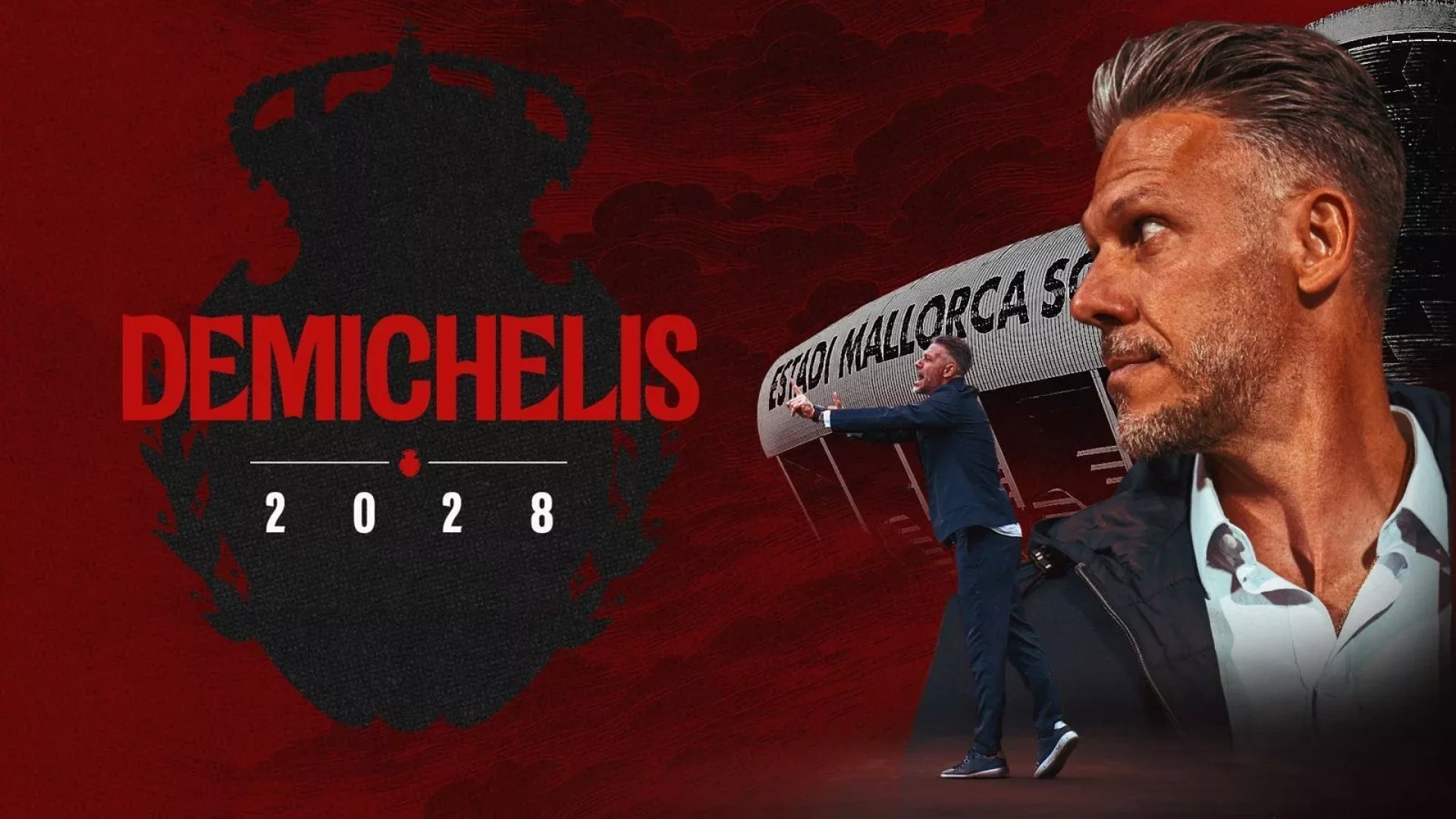 Martín Demichelis amplía su vinculación con el Mallorca hasta junio de 2028