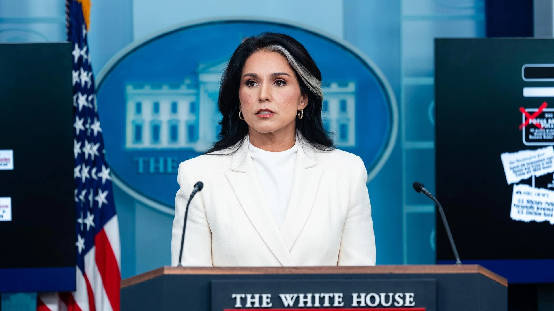 Dimite la directora de Inteligencia del Gobierno de Trump, Tulsi Gabbard, que se opuso a la guerra en Irán