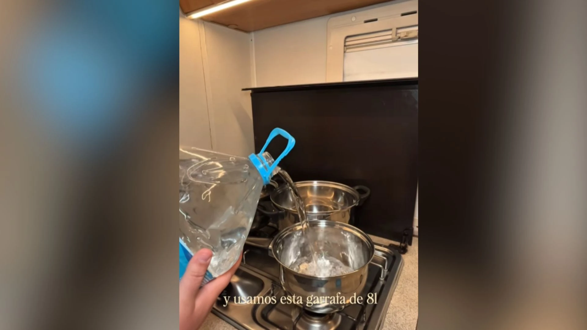Valeria vive en una caravana: 