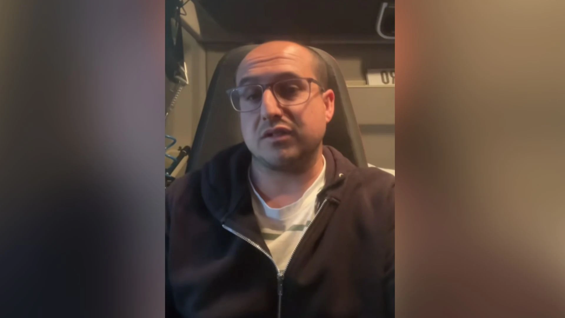 Javi Pájaro, transportista: 