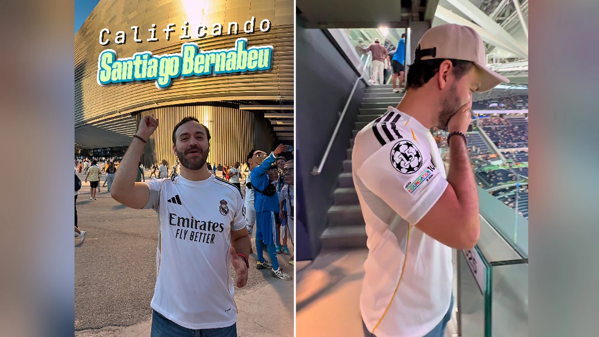 Un 'influencer' visita el Santiago Bernabéu y admite su decepción