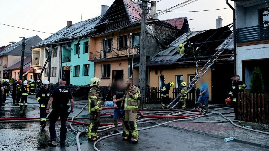 Pożar w Nowej Białej. Jest śledztwo