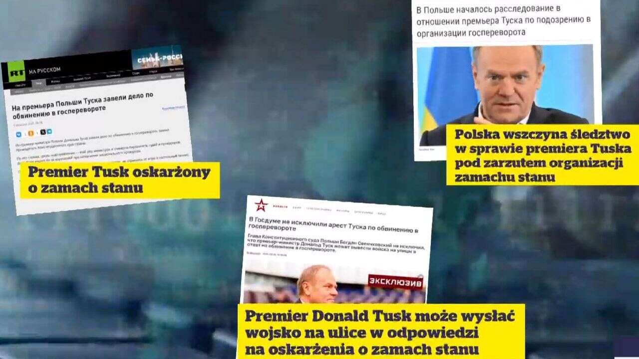 Rosyjska propaganda podchwyciła twierdzenia PiS o „zamachu stanu”