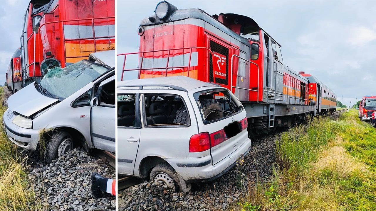 Tragedia na przejeździe kolejowym. Senior wjechał wprost pod pociąg