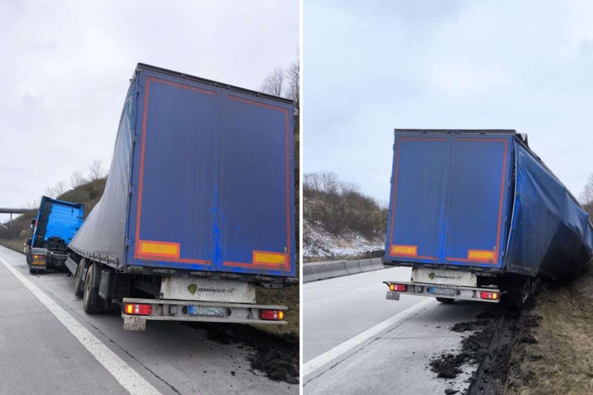 Bier-Lastwagen auf Abwegen: Betrunkener Fahrer verliert Kontrolle über Lkw