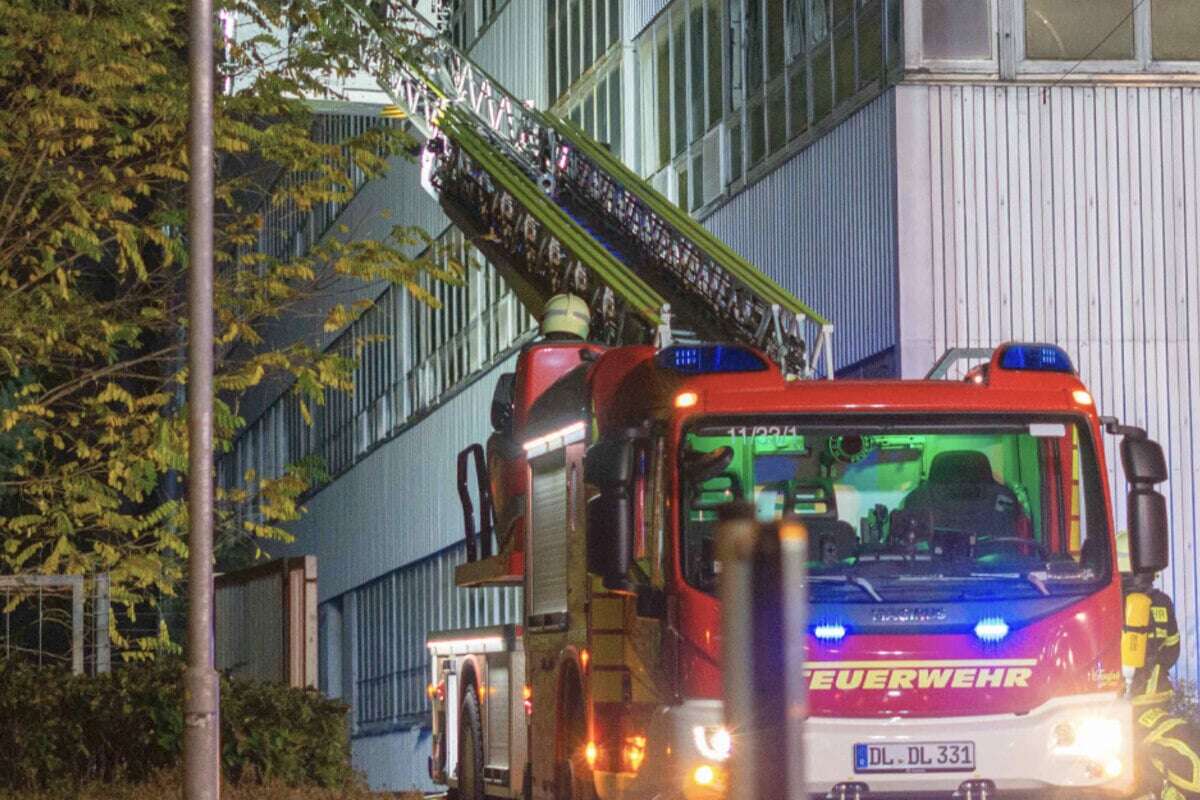 Wieder Zündler in Döbeln unterwegs: Brand in verlassener Fabrikhalle