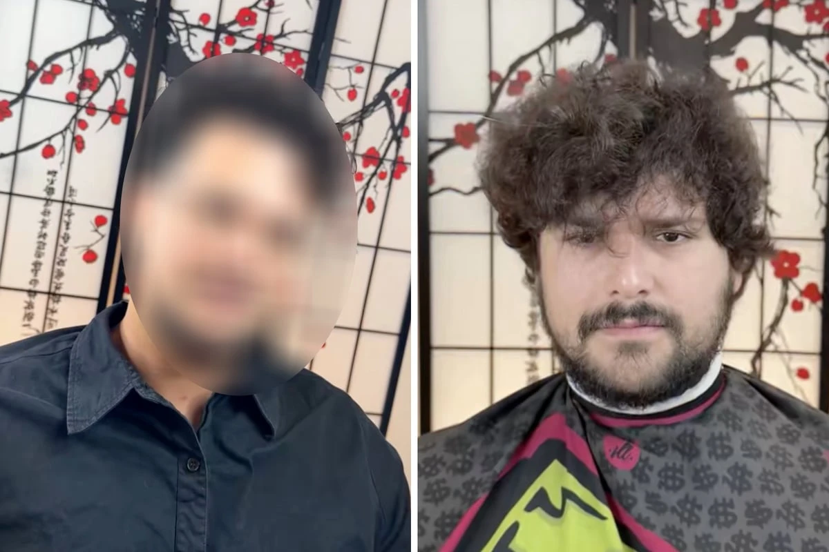 Mann mit Chaos-Frisur steht kurz vor Hochzeit: Nach Friseurbesuch ist er nicht wiederzuerkennen