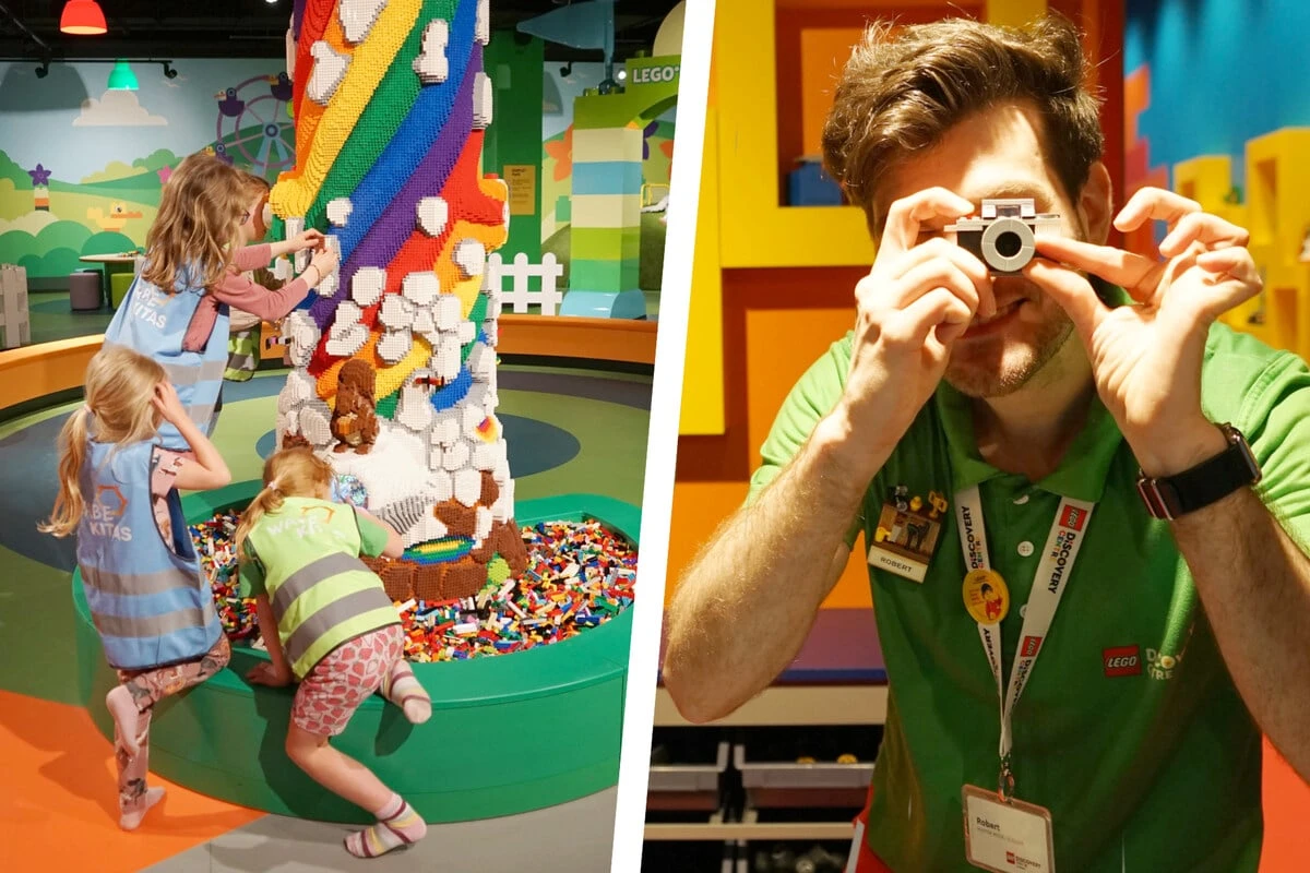 In Deutschland einzigartig: Das bietet die neue XXL-Lego-Welt in Hamburg