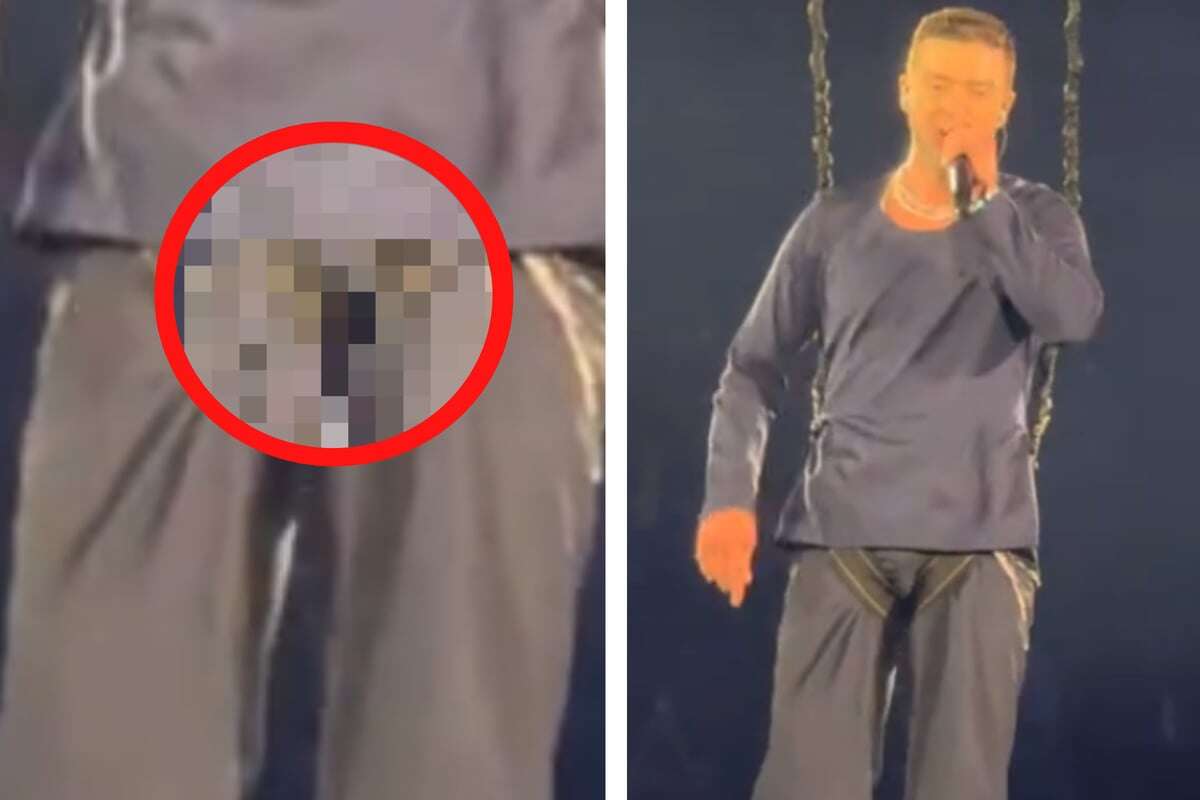 Peinliche Panne: Ungewollte Einblicke bei Justin Timberlake!