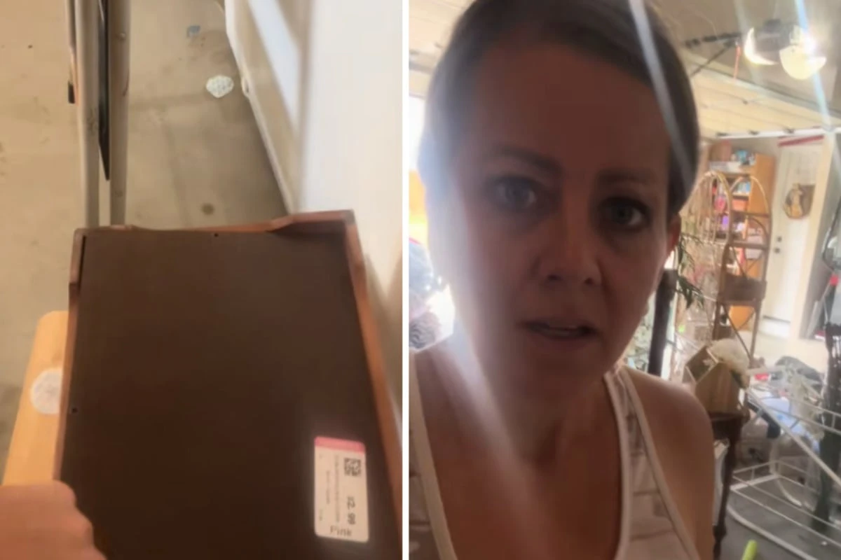 Frau kauft Kiste für 2,50 Euro: Als sie diese öffnet, wird sie ganz blass
