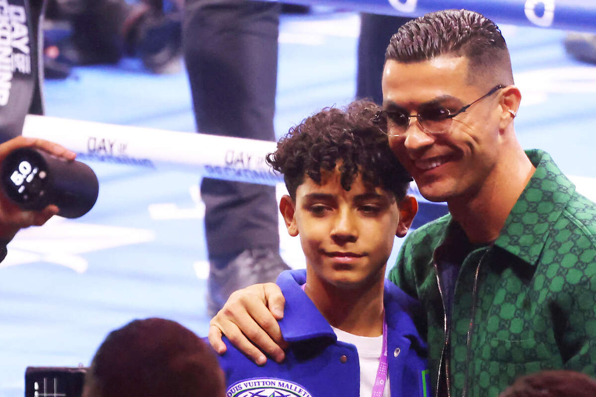 Wie LeBron: Steht CR7 bald mit seinem Sohn auf dem Platz?