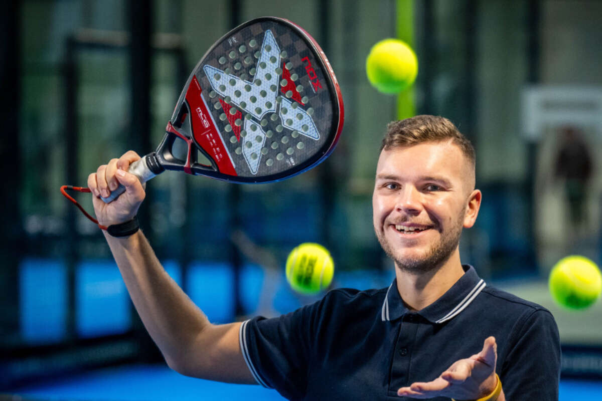 Vom Kellner zum Padel-Trainer: Chemnitzer startet mit neuem Trendsport durch