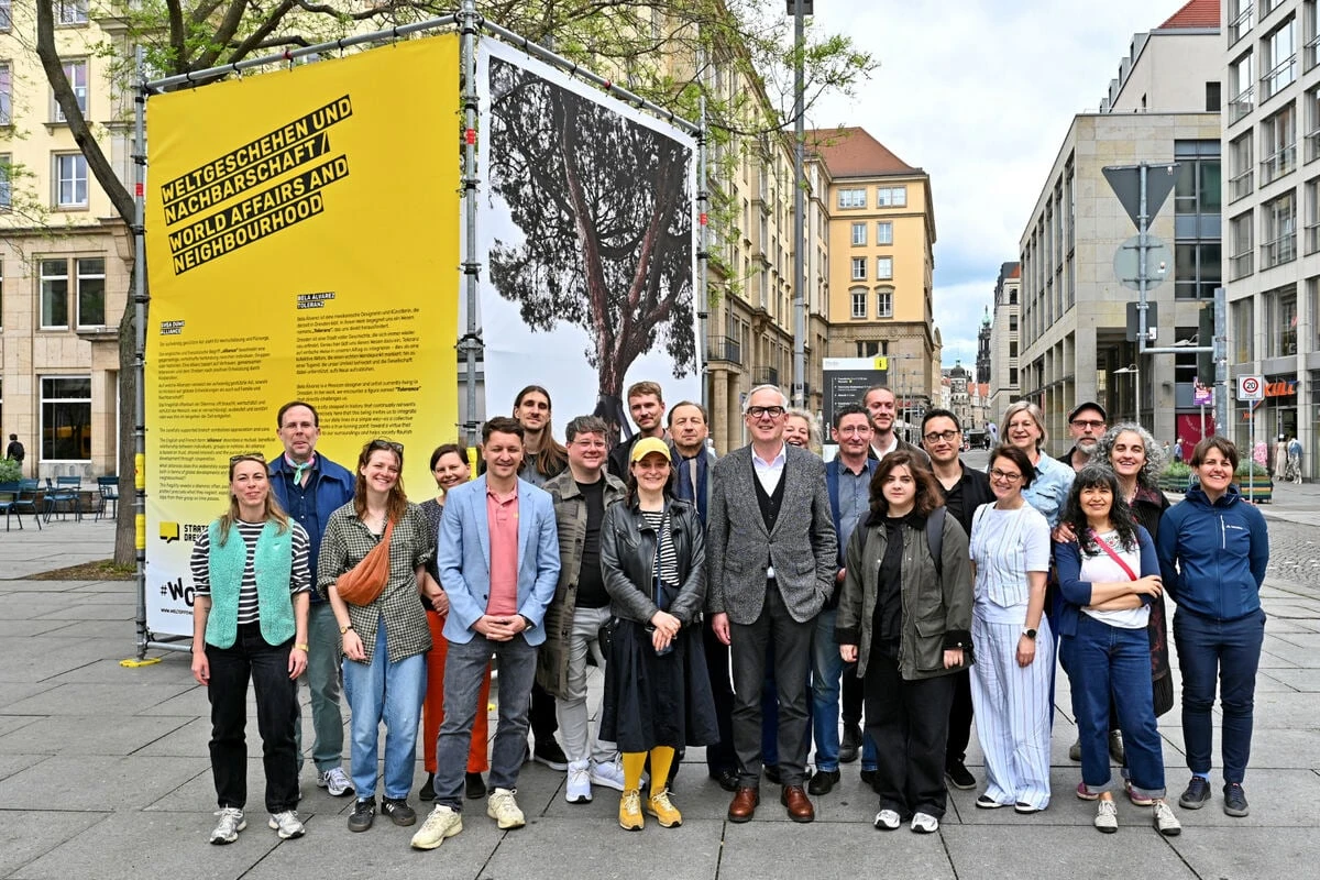 Über diese Plakate in Dresden sollte man mal nachdenken