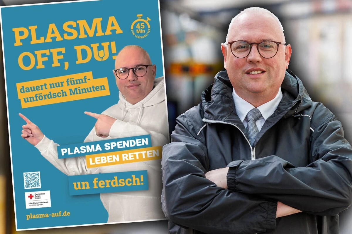 Tramfluencer Maik hat Spritzen-Angst, wirbt aber für den Aderlass