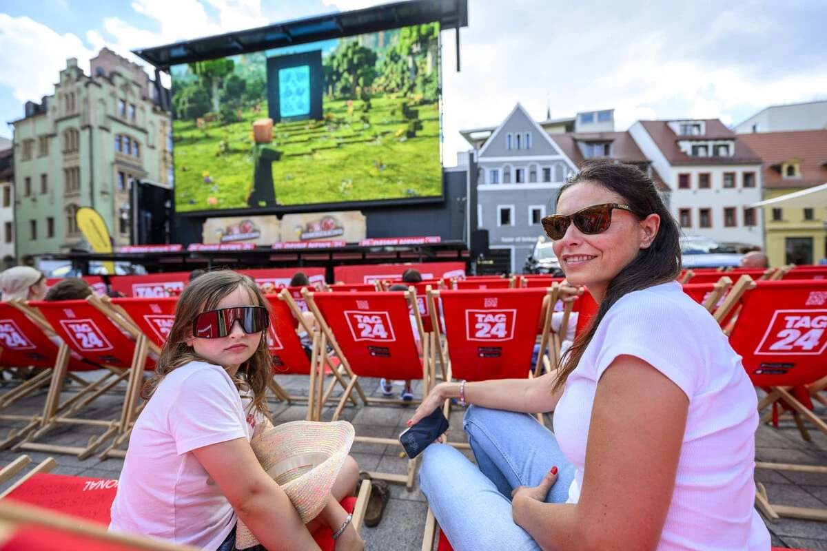 So schön war das TAG24-Sommerkino auf dem Hauptmarkt