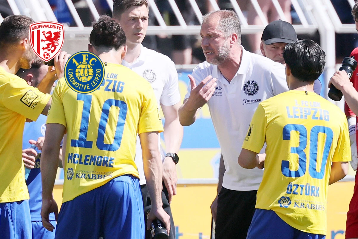 Im Liveticker: Lok Leipzig gegen Greifswald unter Mega-Druck!
