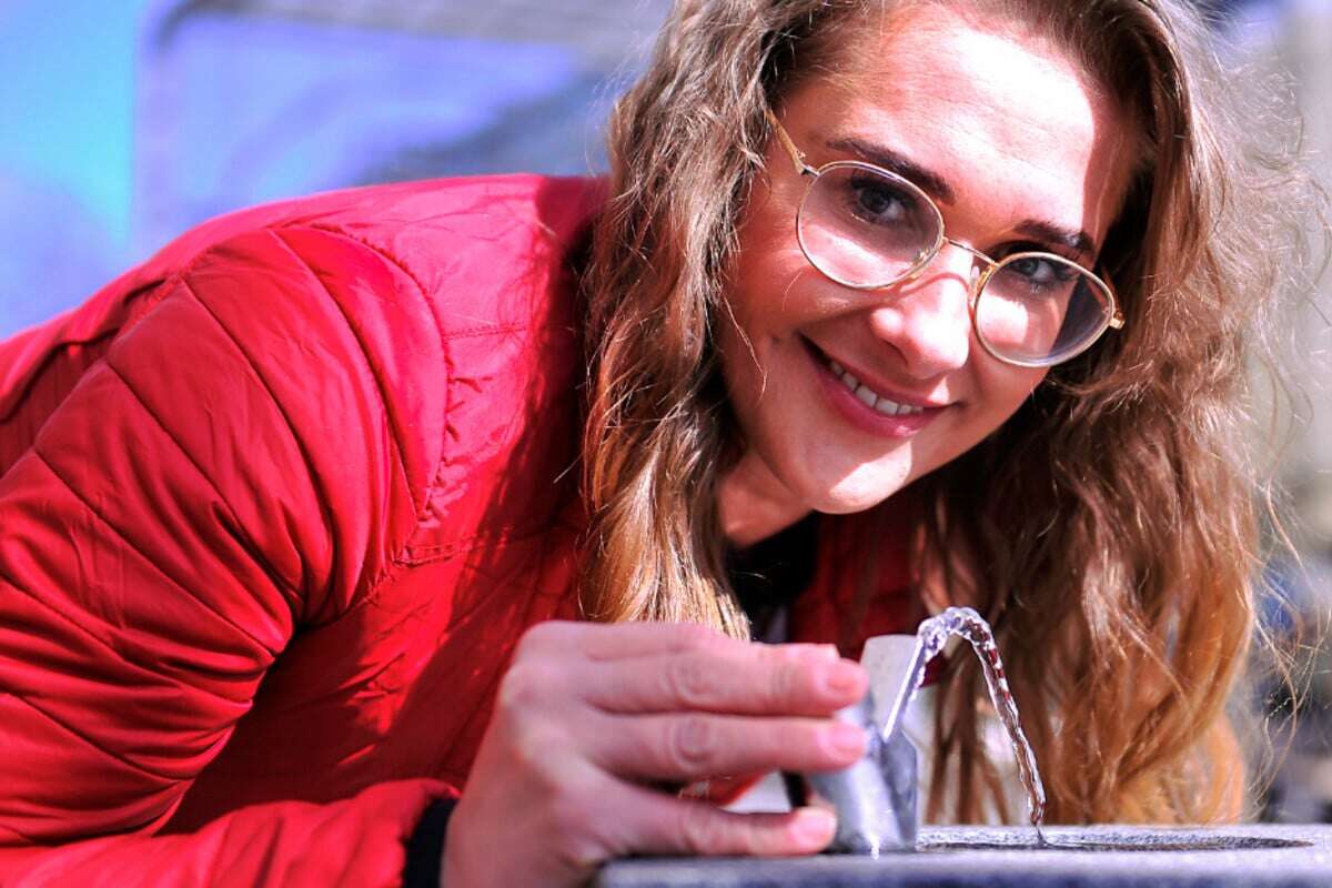 Wasser marsch! Die Chemnitzer Trinkbrunnen sprudeln wieder