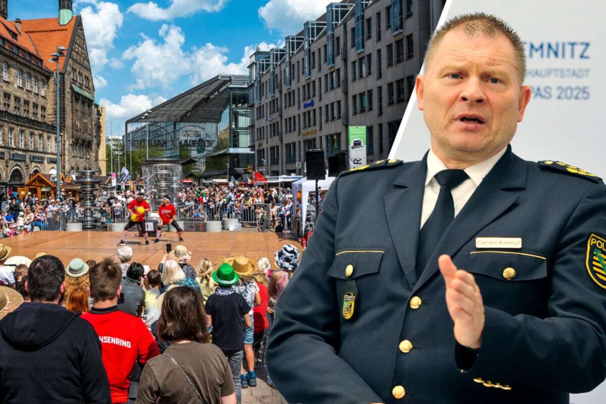 Chemnitzer Polizeipräsident im TAG24-Gespräch: So wird Chemnitz 2025 sicher ein Erfolg werden