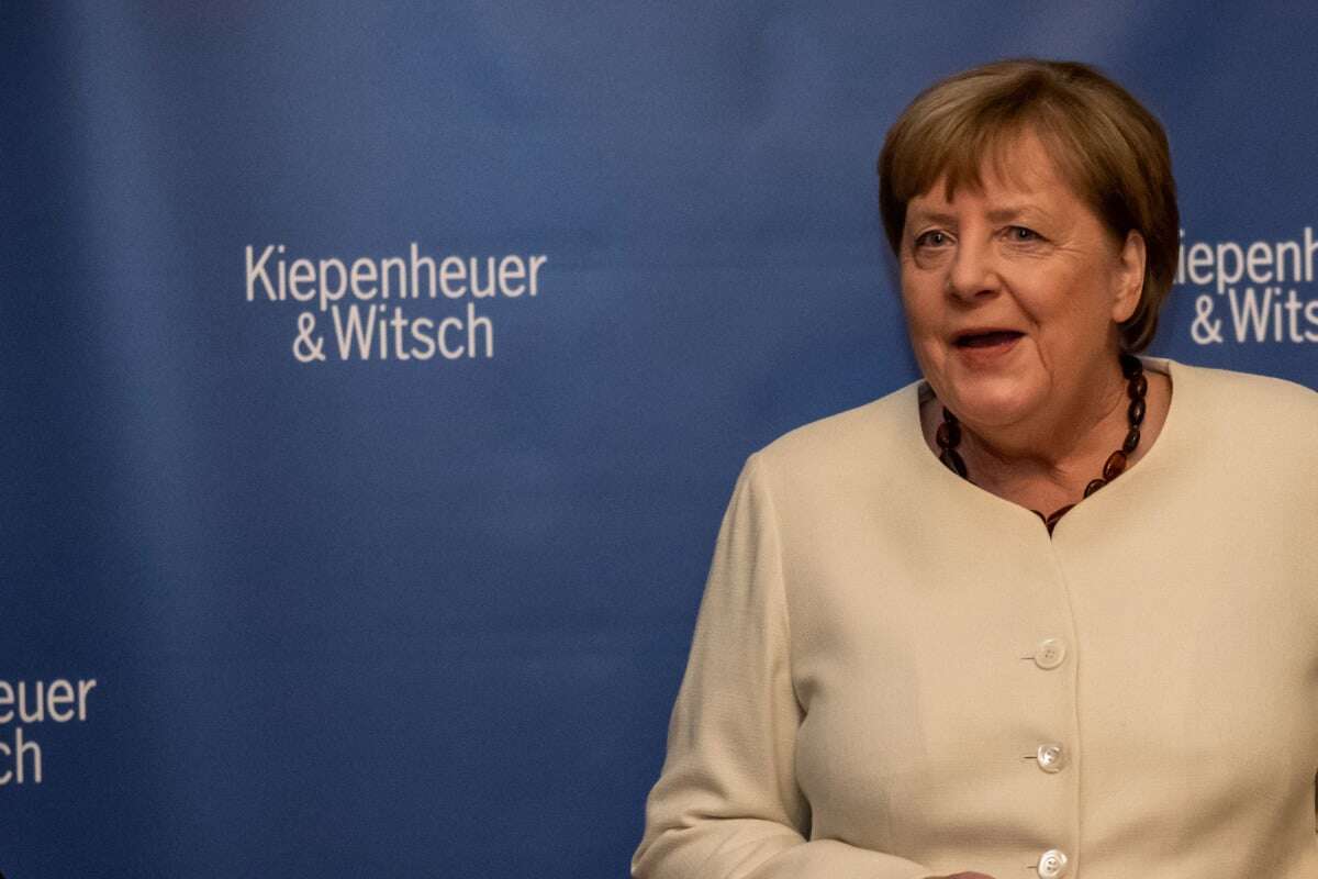 Angela Merkel in Köln: Früher war der Hosenanzug ein 