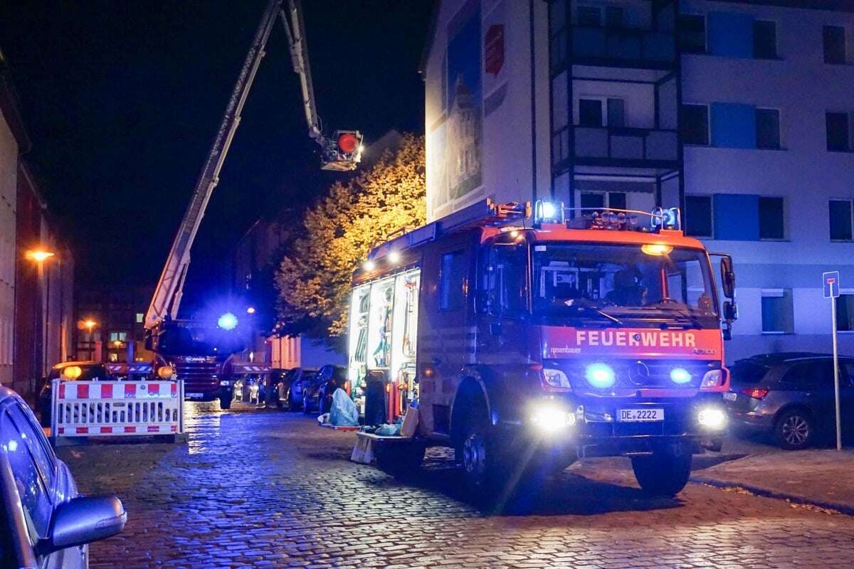 Brand in Mehrfamilienhaus in Dessau: Bewohner vorübergehend obdachlos!