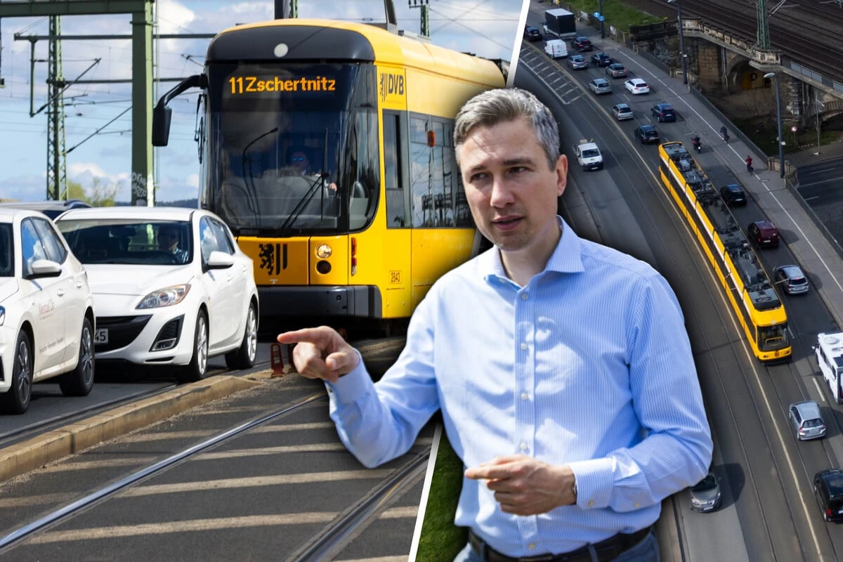 Eine Autospur weniger auf der Marienbrücke? So entscheidet der Stadtrat
