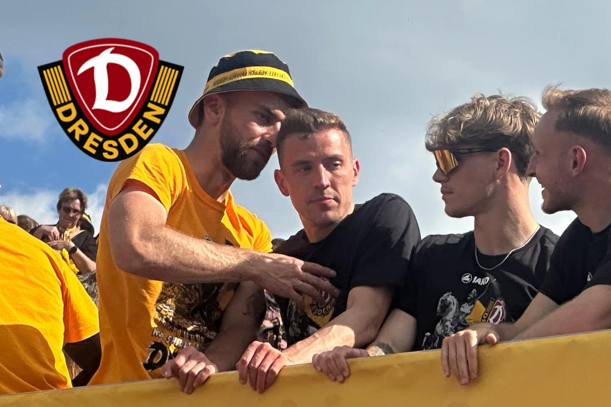 Dynamo-Aufstiegsparty live: 