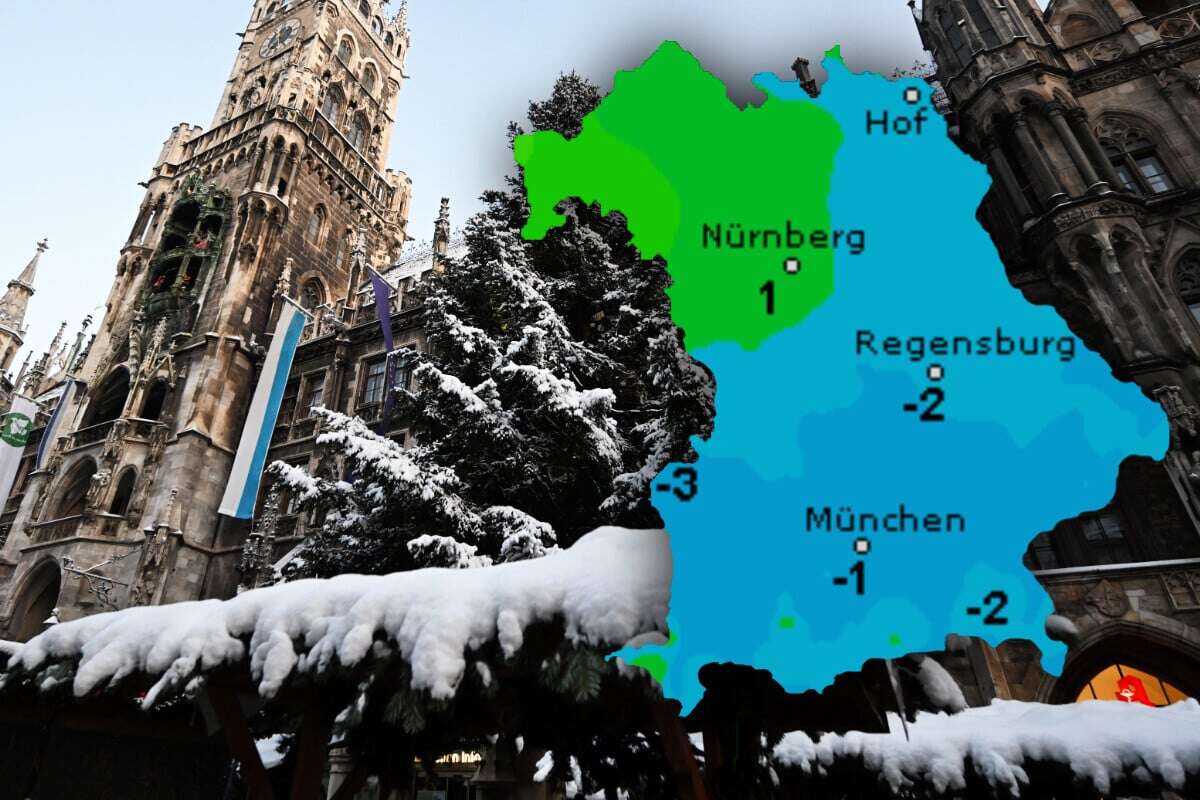 Schnee, Regen, Glättegefahr: So wird das Bayern-Wetter heute und am Wochenende