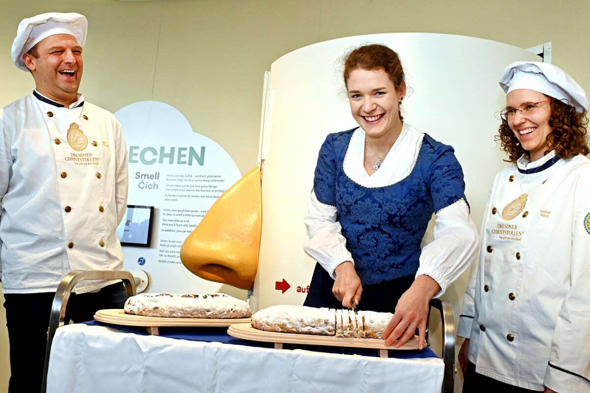 Dresdens Stollenprüfer testen mit allen Sinnen