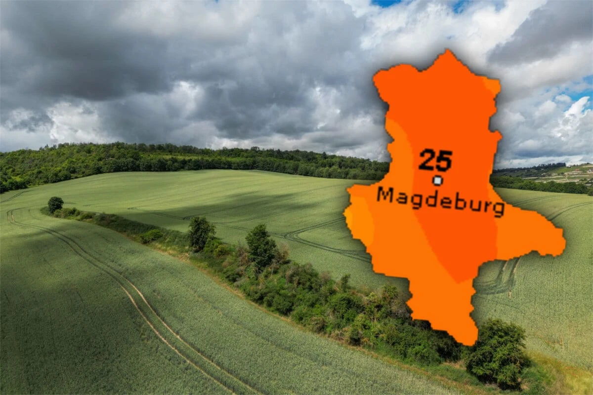 Wolken über Wolken: Sachsen-Anhalt erwartet ein graues Wochenende