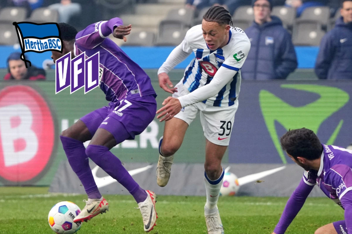 Hertha-Nullnummer: Bälle fliegen aufs Spielfeld und dann sieht Niederlechner auch noch Rot