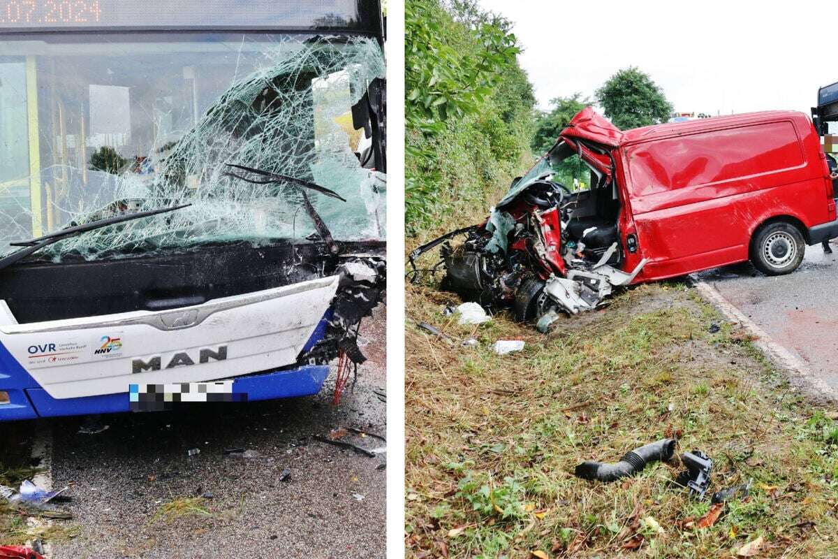 Frontalcrash mit Linienbus: Für Fahrerin (✝21) kommt jede Hilfe zu spät