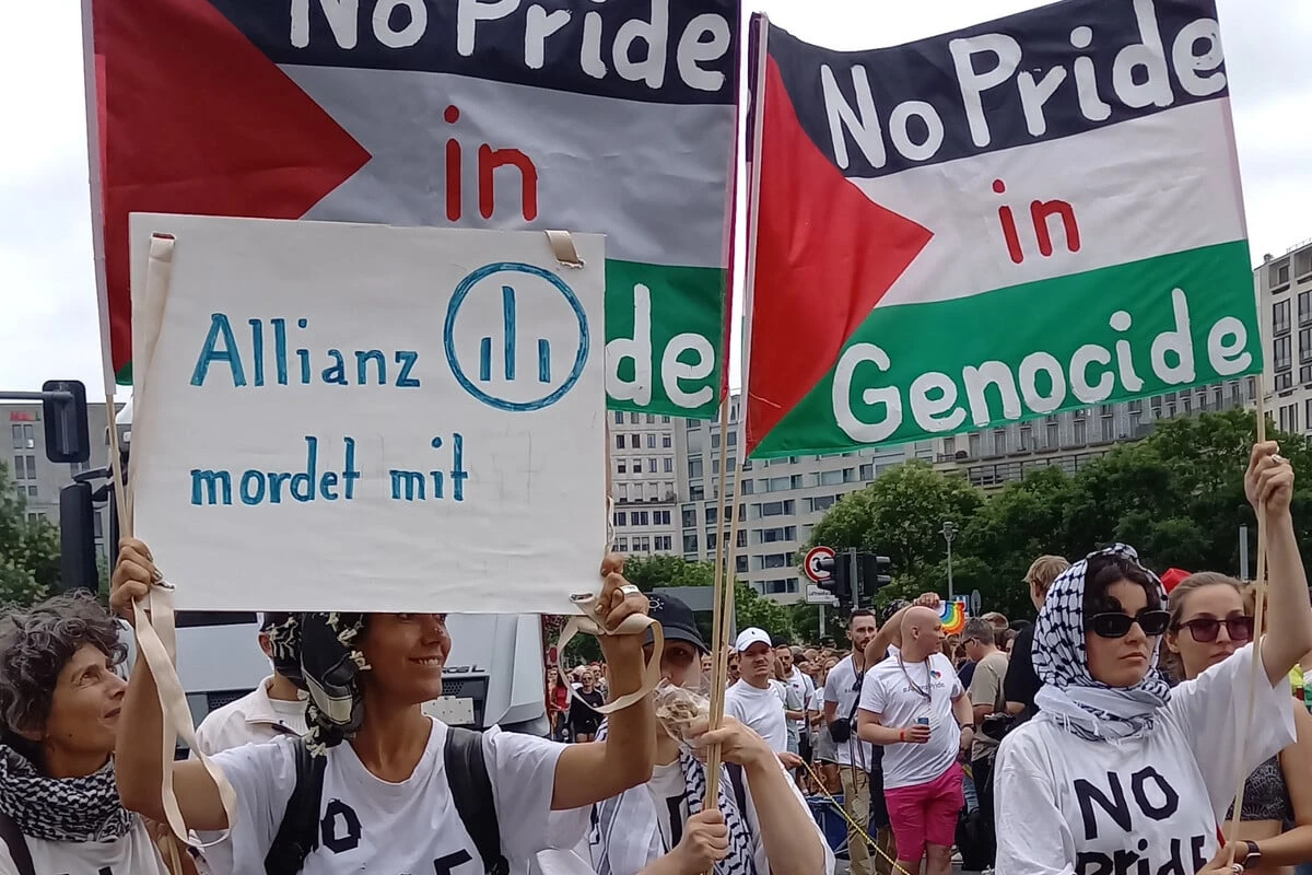 Protest beim CSD: 