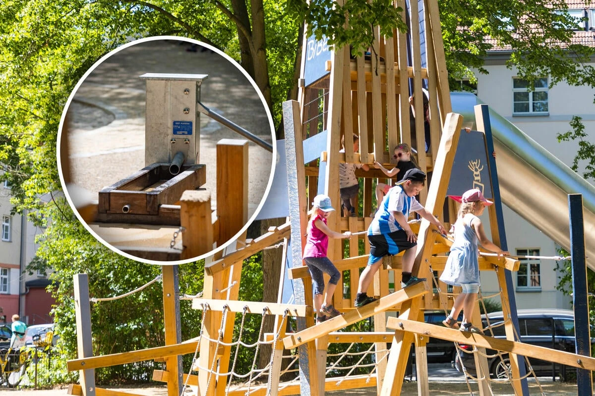Wasser-Ärger: Matschspielplatz trockengelegt