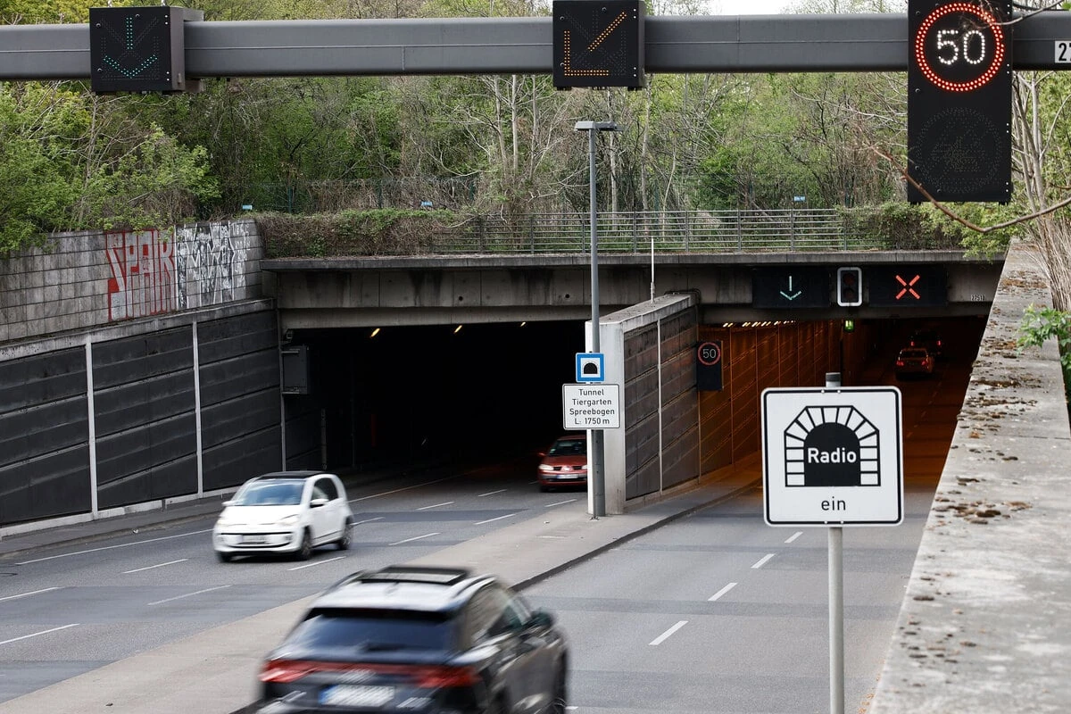 Tiergartentunnel wird komplett gesperrt – Berlin droht Verkehrsinfarkt