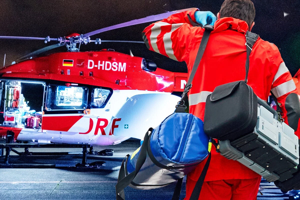 Grill mit Benzin angezündet: Junger Mann steht plötzlich in Flammen