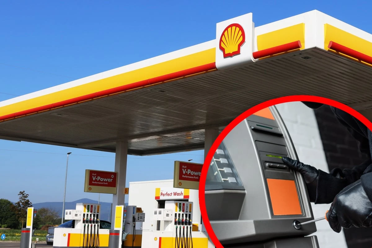 Profi-Bande räumt Shell-Tankstelle in der Börde aus: Kripo Live sucht nach Zeugen