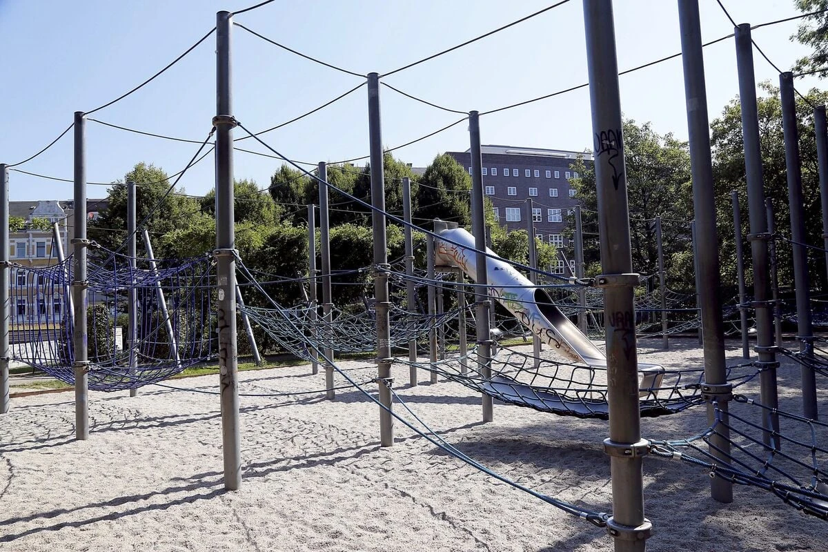 Spielplatz in Chemnitz muss gesperrt werden