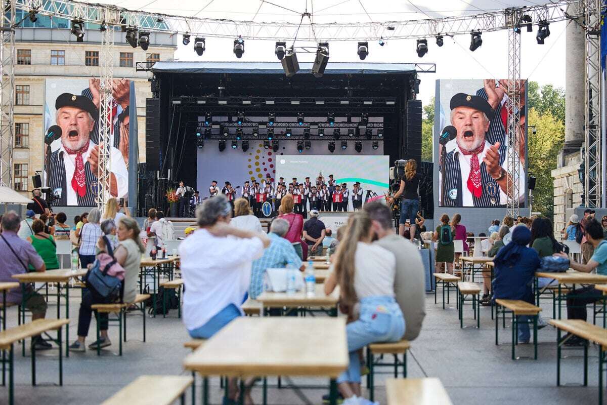 Bundestag wird 75: Jetzt wird zwei Tage lang gefeiert