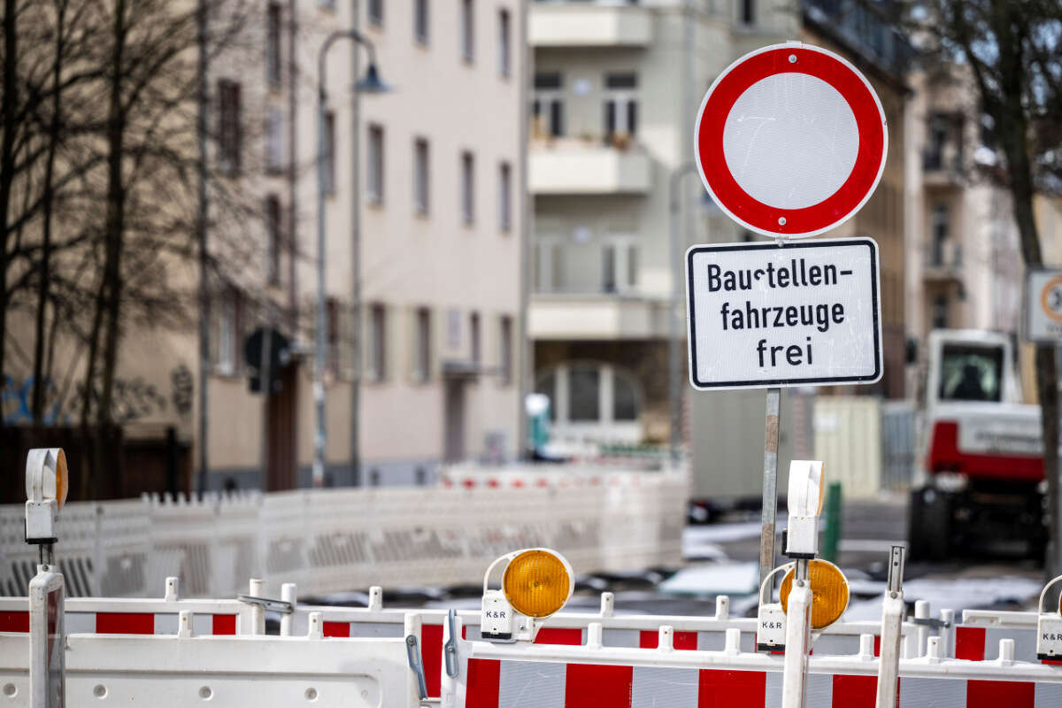 Baustellen in Chemnitz: Sperrungen auf Neefestraße und Kalkstraße