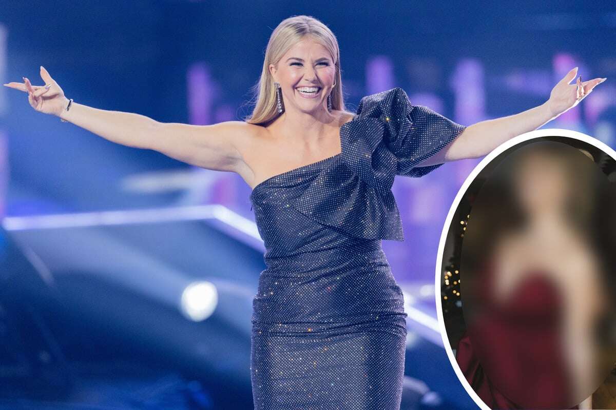 Sexy Grüße zu Weihnachten: Beatrice Egli präsentiert sich als 