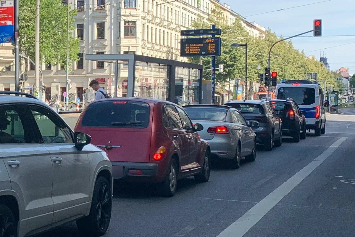 Leipzigs nervigste Kreuzung: Warum es hier ständig zu Staus kommt - und sich daran nichts ändert