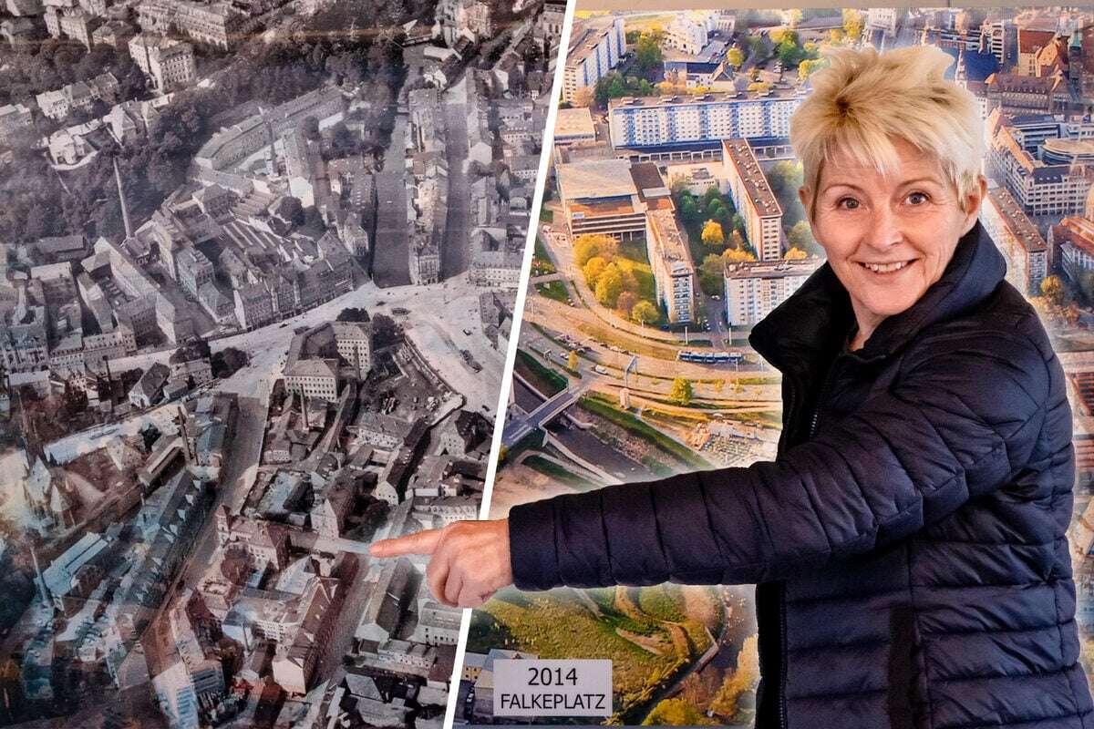 Im Roten Turm ist das alte und neue Chemnitz von oben zu sehen