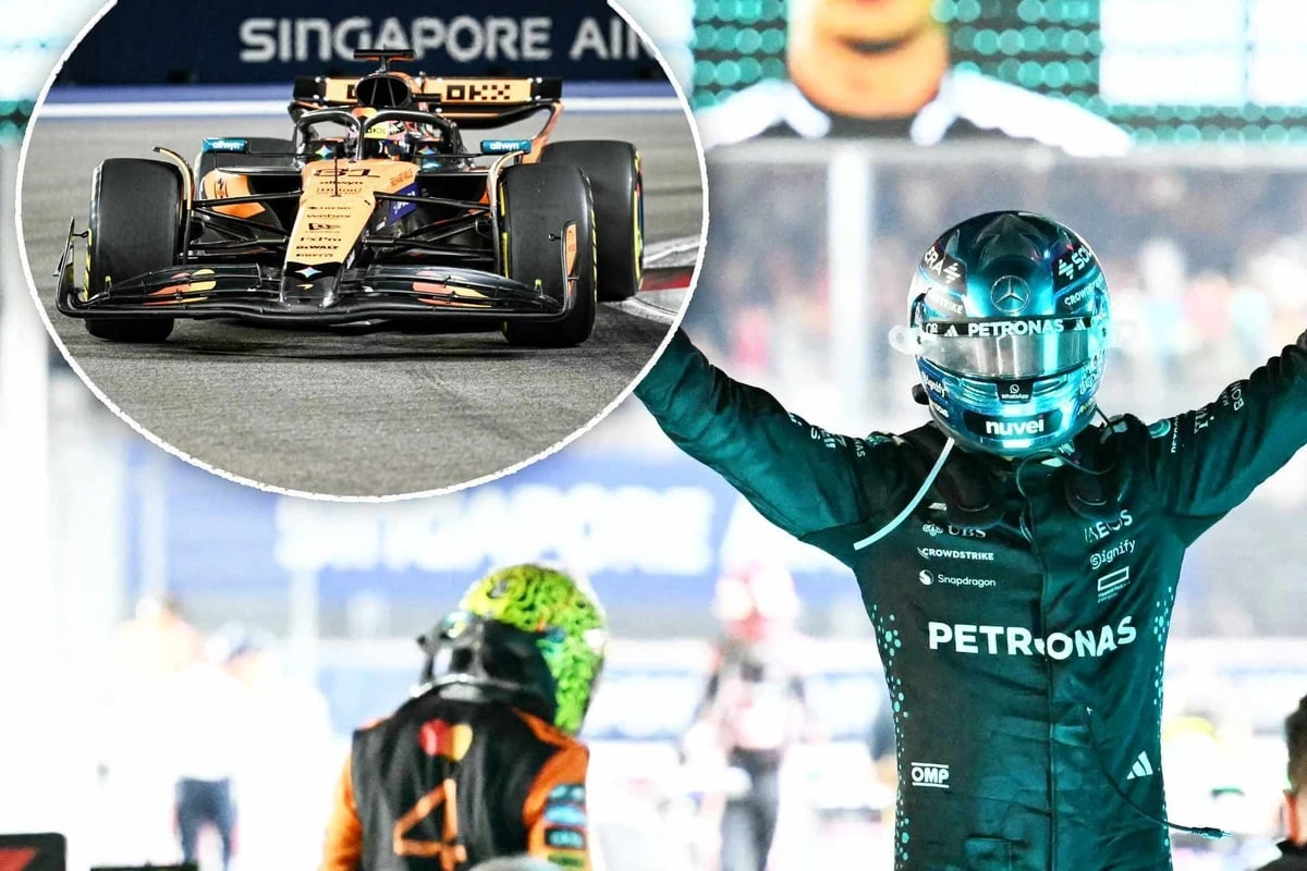 Russell siegt in Singapur, doch der erste Formel-1-Titel der Saison geht an ein anderes Team!