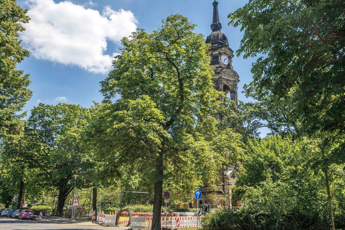 Für den Trinitatisplatz ist eine Schönheitskur geplant