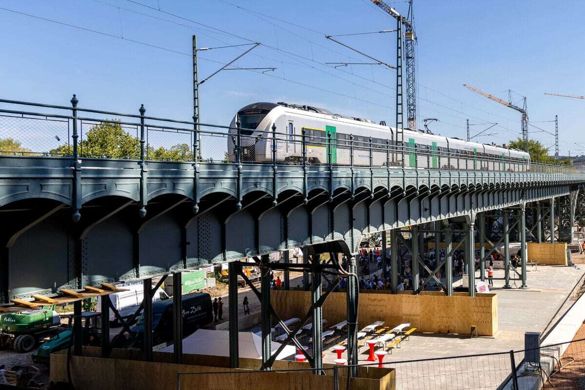 Chemnitzer Bahnbogen fertiggestellt: Viadukt hat endlich 