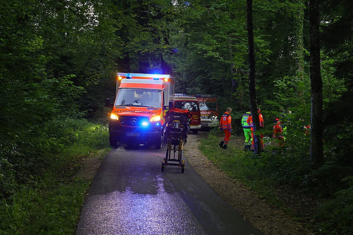 Mann in der Saalach gesichtet: Rund 100 Retter eilen zu Hilfe – dann die Entwarnung