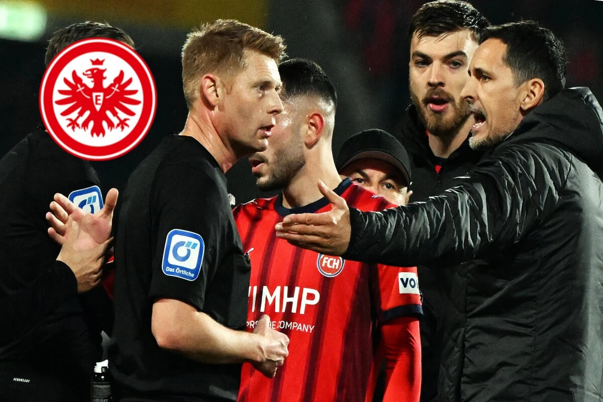 Schiri im Visier! Eintracht-Coach Toppmöller: 