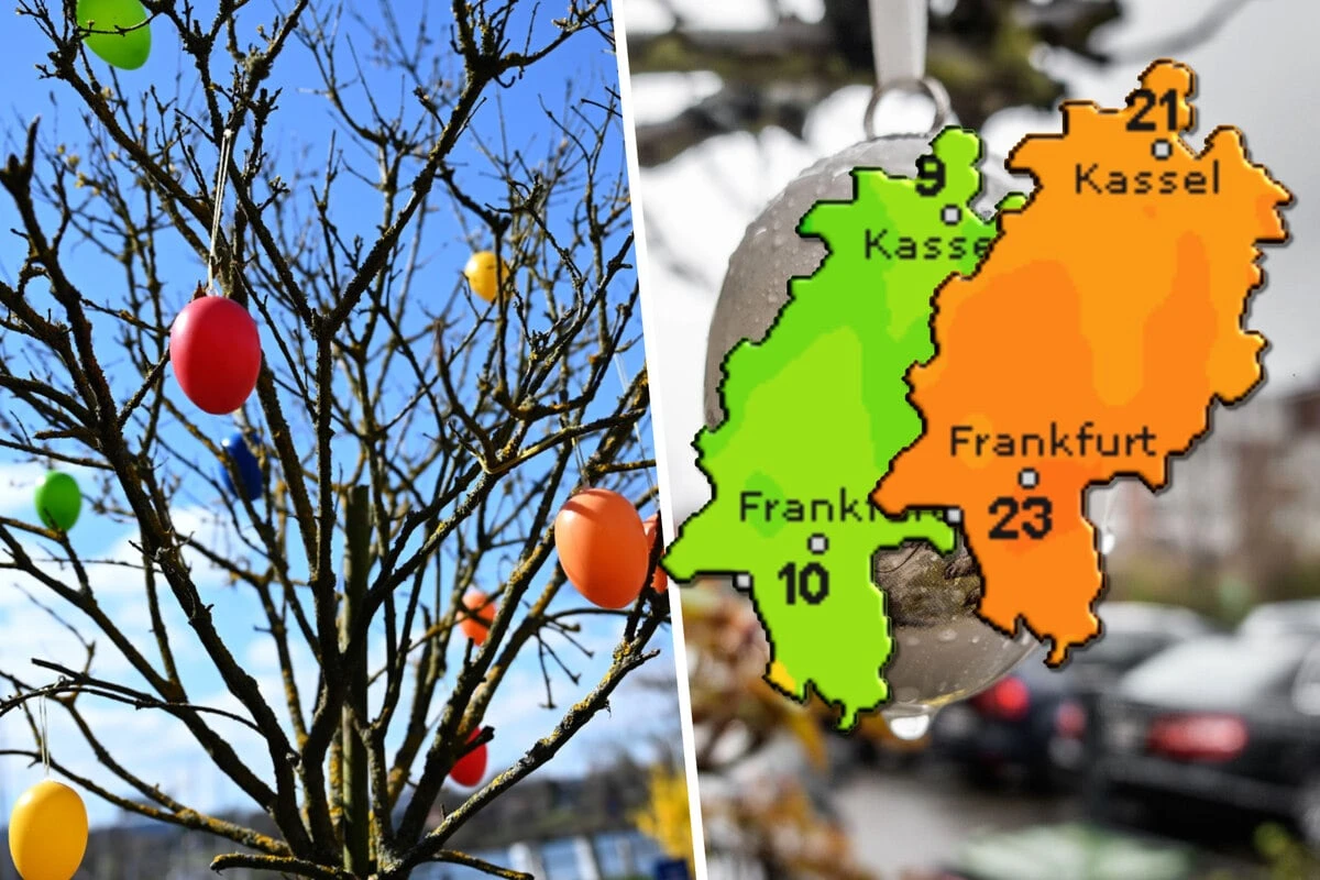 Von regnerisch kalt bis sonnig warm: So chaotisch wird das Hessen-Wetter an Ostern